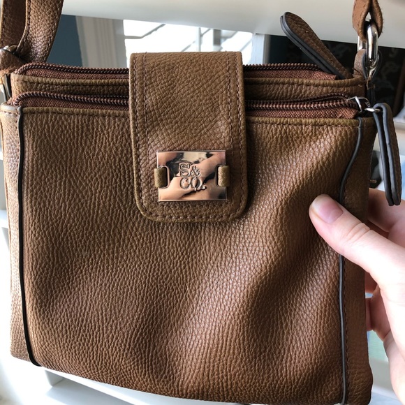 S&CO brown shoulder bag - Picture 2 of 6